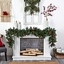 Nearly Natural 9-ft Mixed Pines and Pinecones Extra Wide Artificial Christmas Garland with 286 Branches and 70 Warm White LEDs~#|#~7F54D642-A48B-4582-AB15073CB634A006_sc7