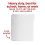 Staples Heavyweight Sheet Protector, 8.5" x 11", Clear, 5/Pack (ST63075)~#|#~7F5A2AA1-18C1-4CF1-B9AC9A81F0C55EE6_sc7
