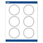 Avery Laser/Inkjet Circle Multipurpose Labels, 3" Dia., White, 60/Pack (S00-F3A)~#|#~7F5C9940-67D1-4C6B-991A234A41BEB980_sc7