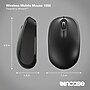 Incase Designed by Microsoft Wireless Mobile 1850 Ambidextrous Optical USB Mouse, Black (U7Z-00001)~#|#~7F5E8EED-D54E-4AF7-8AAB1D572E229DEF_sc7