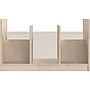 Flash Furniture Bright Beginnings 5-Section Storage Unit, 16"H x 31.5"W x 13"D, Brown (MK-KE24558-GG)~#|#~7F605164-25C5-4F8C-9306E47C247F2D3F_sc7