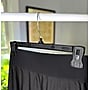 Nahanco 8" Plastic Pinch Grip Skirt/Slack Hanger, Black, 200/Pack (6008B)~#|#~7F6A2F2D-AF19-4FFB-A52D2B1F2935BADC_sc7