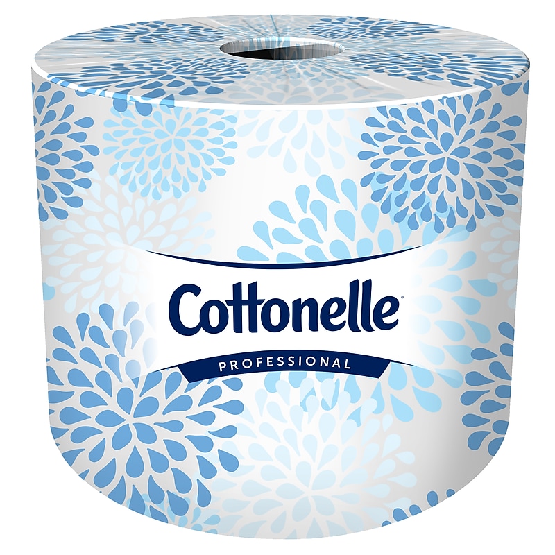 Cottonelle Professional Recycled Toilet Paper, 2-ply, White, 451 Sheets/Roll, 20 Rolls/Case (13135) image 1