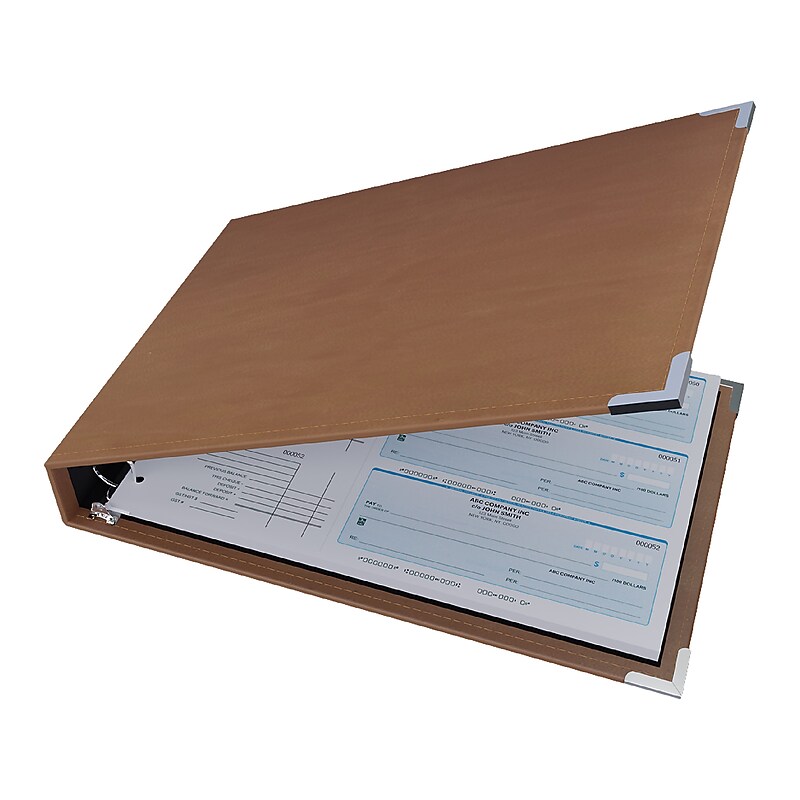 Davis Group 3-Up 1" 7-Ring Special Application Binder, D-Ring, Tan (3UPAM-09) image 1