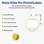 Avery Circle Multipurpose Labels, 2" Dia., White, 120/Pack (19479370634)~#|#~7F726C36-179F-4BFC-96C5A798D9ABCC05_sc7