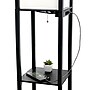Simple Designs Etagere Organizer 62.5" Floor Lamp with Rectangular Shade, Black (LF1037-BLK-CCLB)~#|#~7F737F69-9C28-4156-9A59C492AA8C08CF_sc7