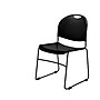 NPS Commercialine 850 Series Ultra Compact Stacking Chair, Black, 12/Pack (850-CL/12)~#|#~7F7D1010-3FCA-4B75-B50F8CBF2747A3C5_sc7