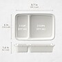bentgo Prep Containers, 10/Set (BGPRP2-WG)~#|#~7F7D3C73-B062-4A52-824B078ADF695914_sc7