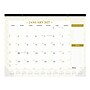 2027 Blueline Classic Gold 22" x 17" Monthly Desk Pad Calendar, White/Gold (C199003-27)~#|#~7F7D6B70-BE04-452B-938332E73CD8D2A3_sc7