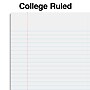 Staples Premium 1-Subject Notebook, 8.5" x 11", College Ruled, 100 Sheets, Brown (TR52121)~#|#~7F7DCE1B-ED69-419C-BFEB01B28B699E7B_sc7