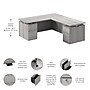 Bush Business Furniture Stratus 72"W Electric L-Shaped Adjustable Standing Desk with Drawers, Platinum Gray (SUT018PG)~#|#~7F81257F-37C0-4303-AB4A95B6EC2B1243_sc7