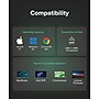 Plugable 7-in-1 USB-C Hub Multiport Adapter, Silver (USBC-7IN1)~#|#~7F82B373-6AB5-49BA-959419BFD783093F_sc7