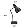Simple Designs Sleek Essentials LED Desk Lamp, 15.2", Black (LD1078-BLK)~#|#~7F85580B-E1FF-4DB0-B8DDD58C2522F1F2_sc7