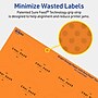 Avery Laser/Inkjet Multipurpose Circle Labels, 1.5" Dia., Bright Orange, 1600/Box (94506)~#|#~7F881035-9F8D-459A-9FF42F7A6816735C_sc7