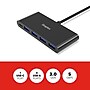 Staples TECH 5-Port USB 3.0 Hub, Black (ST62372)~#|#~7F8D4BAD-5730-4E8C-A218E1DA0ABF535D_sc7