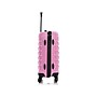 InUSA Endurance 20" Hardside Carry-On Suitcase, 4-Wheeled Spinner, TSA Checkpoint Friendly, Pink (IUEND00S-PNK)~#|#~7F8F501E-AAC5-4D6A-91433323F30EC1E6_sc7