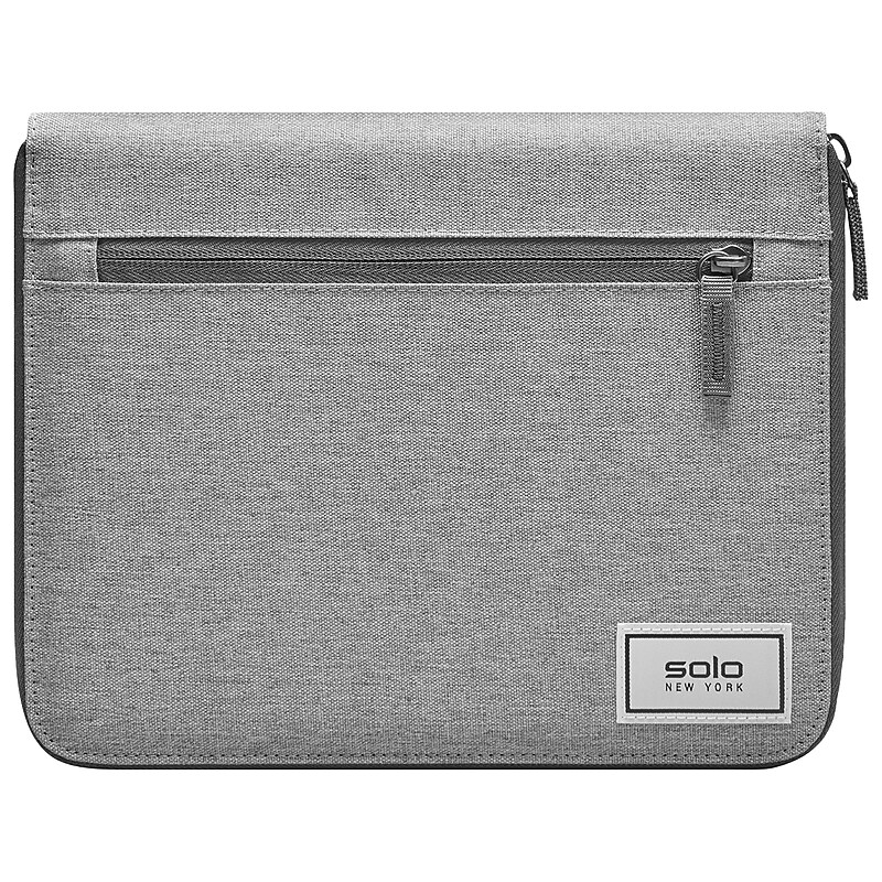 Solo New York Re:Fresh 11" Tablet Padfolio, Heathered Gray (UBN172-10) image 1
