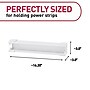 Command Power Strip Holder, White (17310-ES)~#|#~7F971CD1-1CF9-41BF-8FD54E55BEC1D1F4_sc7