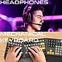 Delton E450 Ergonomic Mechanical Keyboard and Headset Bundle, Black (DKWE450WRBD1)~#|#~7F9A0519-AFA5-4DBB-99E92CD90C8F9EDF_sc7