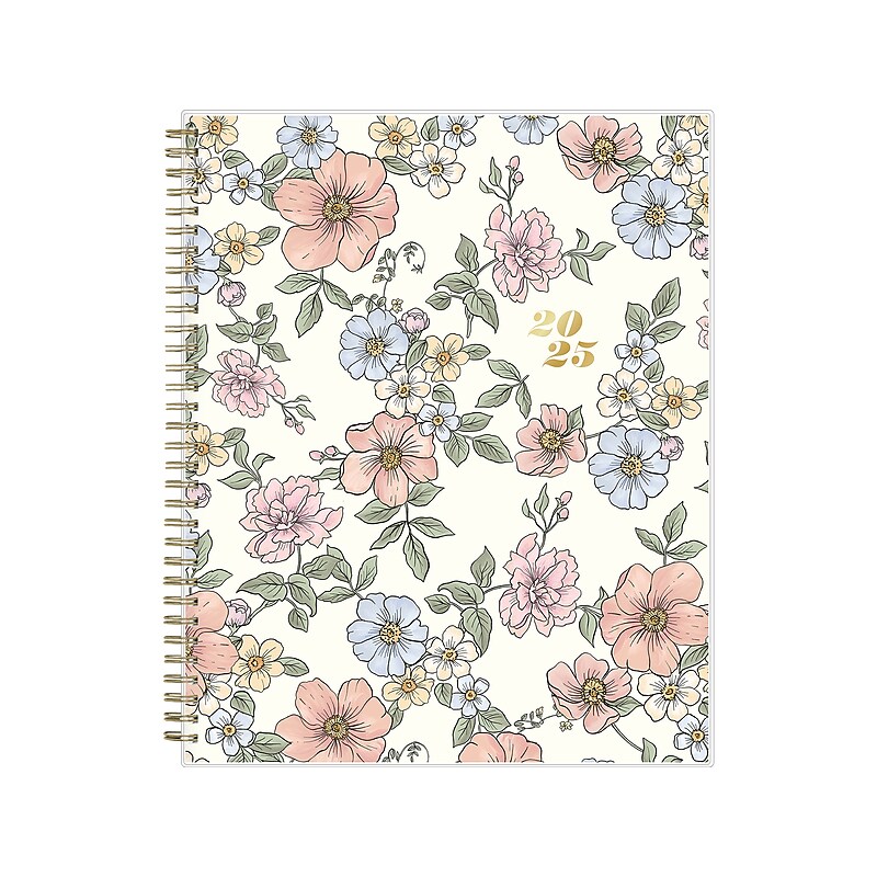 2025 Blue Sky Julissa 8.5" x 11" Weekly & Monthly Planner, Plastic Cover, Multicolor (152231) image 1