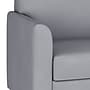 Flash Furniture Hercules Diplomat LeatherSoft Loveseat, Gray/Chrome Legs (BT8272GYCHR)~#|#~7F9B1C28-DB1D-44D8-A4024C147F831AA7_sc7