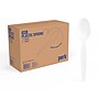 Perk™ Polystyrene Spoon, Heavy-Weight, White, 1000/Carton (PK63816)~#|#~7F9D8533-893F-4F9D-98DF15559F7D72B2_sc7