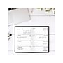 AT-A-GLANCE Fine Diary Pocket Hardcover 2025 Weekly and Monthly Diary, 2.75" x 4.25", Ruled, Black (72-01-05-25)~#|#~7F9FDB92-EB70-4D79-8A02192299A7E48B_sc7