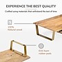 Anji Mountain Mango Wood & Metal Monitor Stand with Two USB Ports and Drawer, Up to 32" Monitor, Natural (MS-MNG-06GLD-PD)~#|#~7FA59932-0C2E-4FE9-AC380B9B15CB6BE0_sc7