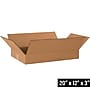 20" x 12" x 3" Shipping Boxes, Kraft, 25/Bundle (20123)~#|#~7FA6BFBC-8C43-46BF-BC8FBCFBAB07776C_sc7