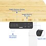 FlexiSpot E7 Pro 78"W Electric Adjustable Standing Desk, Bamboo/White (E7WPRO7830LBZB)~#|#~7FADCBD8-2724-4740-B4DD9EEE5405D946_sc7