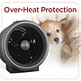 Black & Decker 1500-Watt Portable Ceramic Electric Desk Heater, Black (BHDT118)~#|#~7FAE4372-0656-42A5-8DFAF7A117E23090_sc7