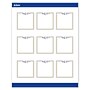Avery Gold & Navy Border with Florals Matte Blank Card, White, 90/Pack (S00-DNP)~#|#~7FB0B6F0-7272-414A-963AD4ADA180EF65_sc7