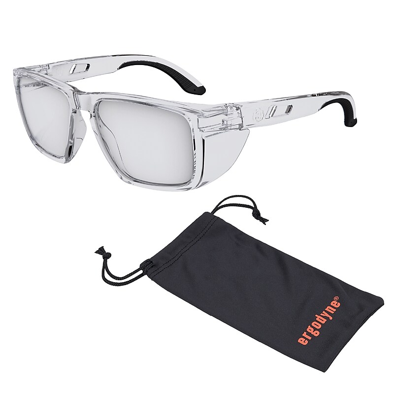 Ergodyne Skullerz SIXTEN-AFAS Anti-Fog Safety Glasses, Clear Lens (58210) image 1