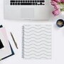 2025-2026 Blue Sky Wavy Stripe 7" x 9" Academic Year Weekly & Monthly Planner, Plastic Cover, Multicolored (155391)~#|#~7FB630EC-EA58-4082-AED5D8CFBF6C4F95_sc7