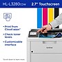 Brother HL-L3280CDW Wireless Color Laser Printer, Single-Function, Print (HLL3280CDW)~#|#~7FBF6B49-5295-46A6-98356BD4CB0226B7_sc7