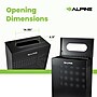 Alpine Industries Stainless Steel Trash Can, 23 Gallon, Black (ALP438-23-BLK-MK)~#|#~7FC1935B-B325-4CC7-B44DD584AA8FCEAA_sc7