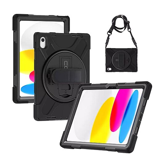CODi Rugged Polycarbonate Case for iPad 10.9" Gen 10, Black (C30705069