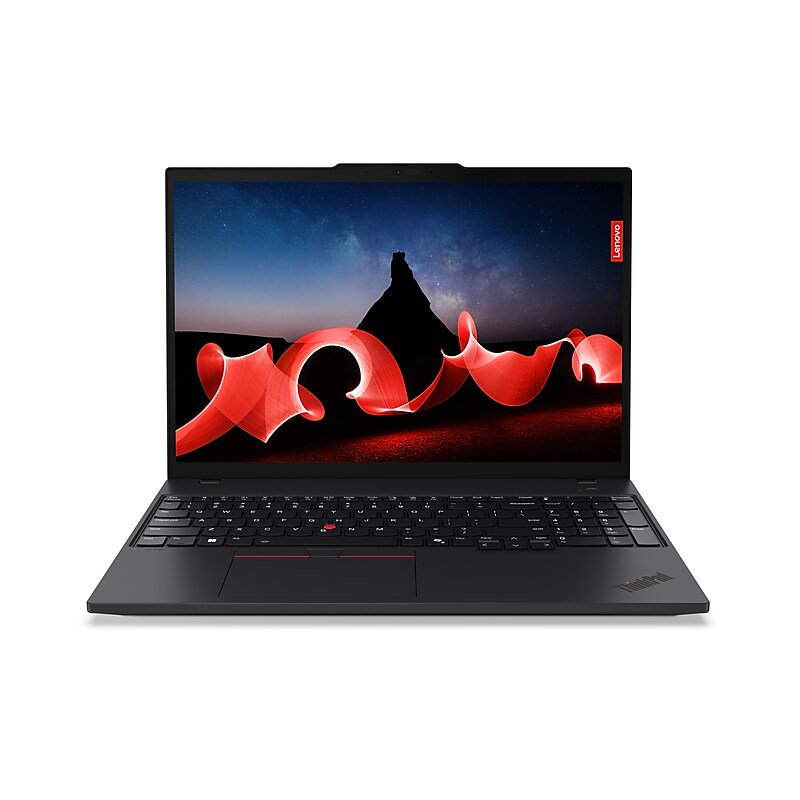 Lenovo ThinkPad T16 G3 16" AI Laptop, Intel Core Ultra 7 155U, 16GB RAM, 512GB SSD, Windows 11 Pro (21MNS0MM00) image 1