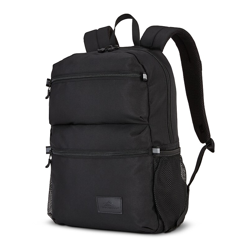 High Sierra Everclass Laptop Backpack, Medium, Black (150917-1041) image 1