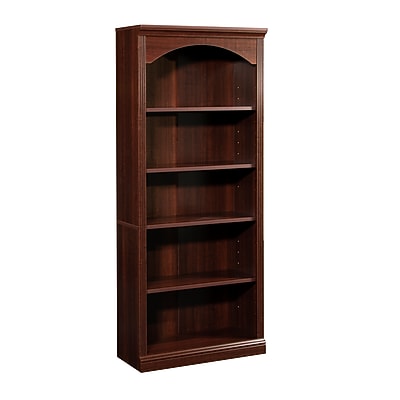 Sauder Select 71″H 5-Shelf Bookcase, Select Cherry (444774) Simolary simolary.com