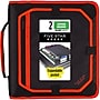 Five Star 2" 3-Ring Zipper Binders, D-Ring, Assorted Colors (29052)~#|#~7FCE2339-3594-4997-9DAD8F50FDB23045_sc7