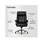 La-Z-Boy Nova Ergonomic Polyurethane Swivel Executive Chair, Black (52372-BLK)~#|#~7FD84D0E-BD52-4F6F-9F77271D942CE844_sc7