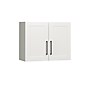 Sauder HomePlus 23"H Wall Cabinet, Soft White (442985)~#|#~7FE20A52-9380-49C0-8EEBC2CF23431B4C_sc7