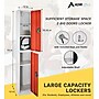 AdirOffice 72'' 2-Tier Red Storage Locker (629-202-RED)~#|#~7FE7D630-22A9-49A5-A9574BC4B6BD7758_sc7