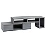 Techni Mobili Manufactured Wood Console TV Stand, Screens up to 65", Gray (RTA-7050-GRY)~#|#~7FE8D6BF-2B5E-4ED5-84156BE435E66CFC_sc7