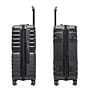 InUSA Aurum 3-Piece Hardside Spinner Luggage Set, TSA Checkpoint Friendly, Black (IUAURSML-BLK)~#|#~7FE9AC51-5A58-4808-8D791E3630443408_sc7