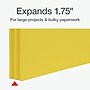 Pendaflex Reinforced File Pocket, 1 3/4" Expansion, Letter Size, Yellow (1006988)~#|#~7FF505EC-19E2-46E3-8EA289D2A487C51F_sc7