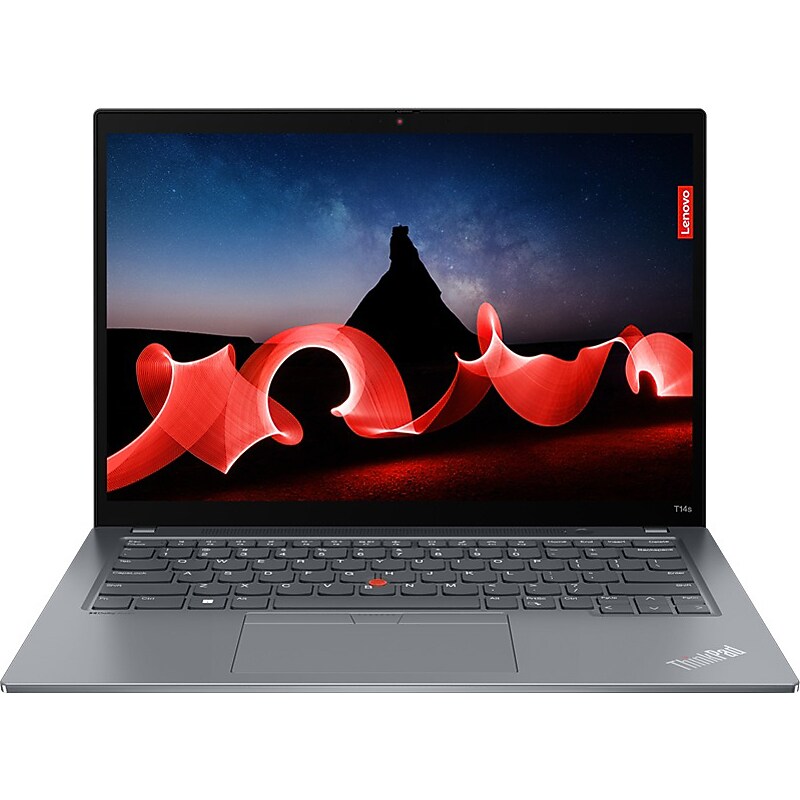 Lenovo ThinkPad T14s Gen 4 14" Laptop, AMD Ryzen 7 PRO 7840U, 16GB Memory, 512GB SSD, Windows 11 Pro (21F8004AUS) image 1
