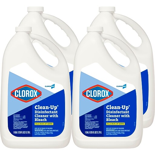 CloroxPro CleanUp Disinfectant Cleaner with Bleach Refill, Unscented