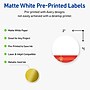 Avery Circle Multipurpose Labels, 2" Dia., White, 120/Pack (19479370554)~#|#~8003C377-C34D-4866-B8BAC197AA03B8B4_sc7